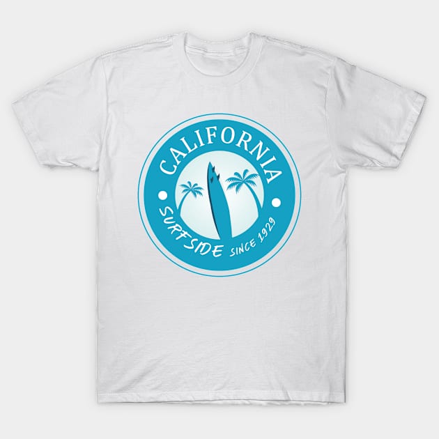 California Surferside T-Shirt by big_owl